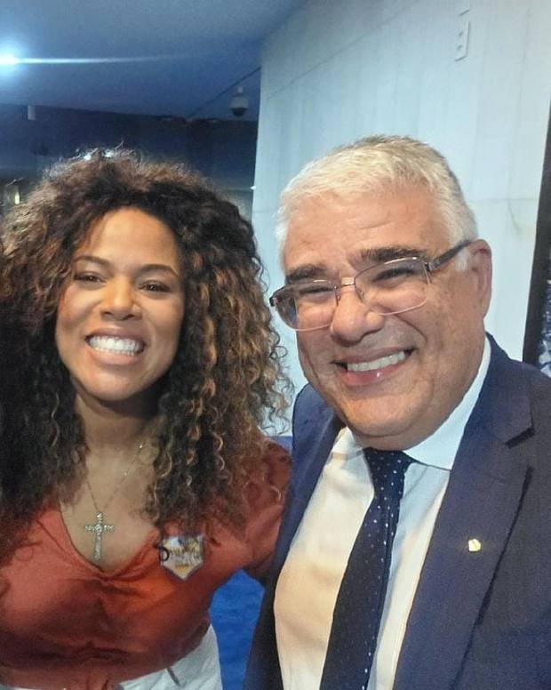 Barbara Kogos em evento político